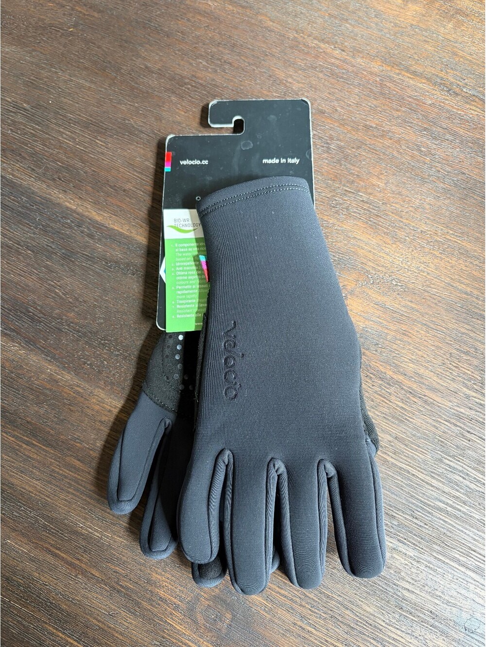 Velocio Softshell Gloves Black Size XS Outdoors Cycling Windproof Waterproof